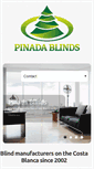 Mobile Screenshot of pinadablinds.com